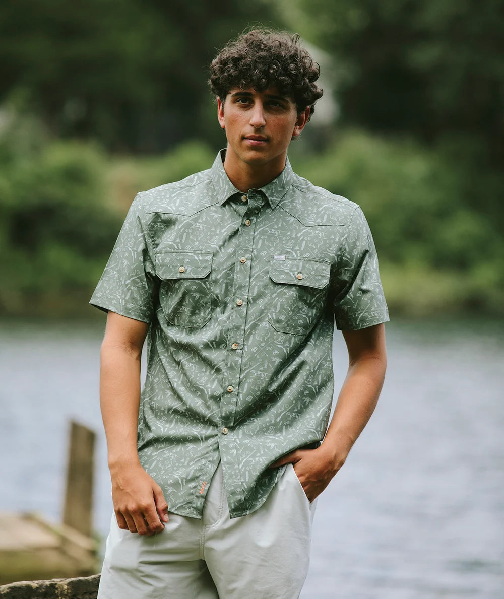 Southern Shirt Company | Range Pro Tech Shirt in Quack Rack