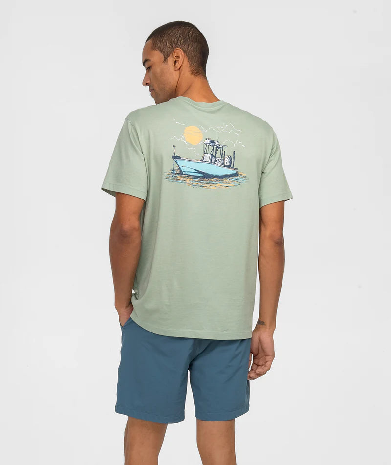 Southern Shirt Company | Bay Breeze T-Shirt in Iceberg Green