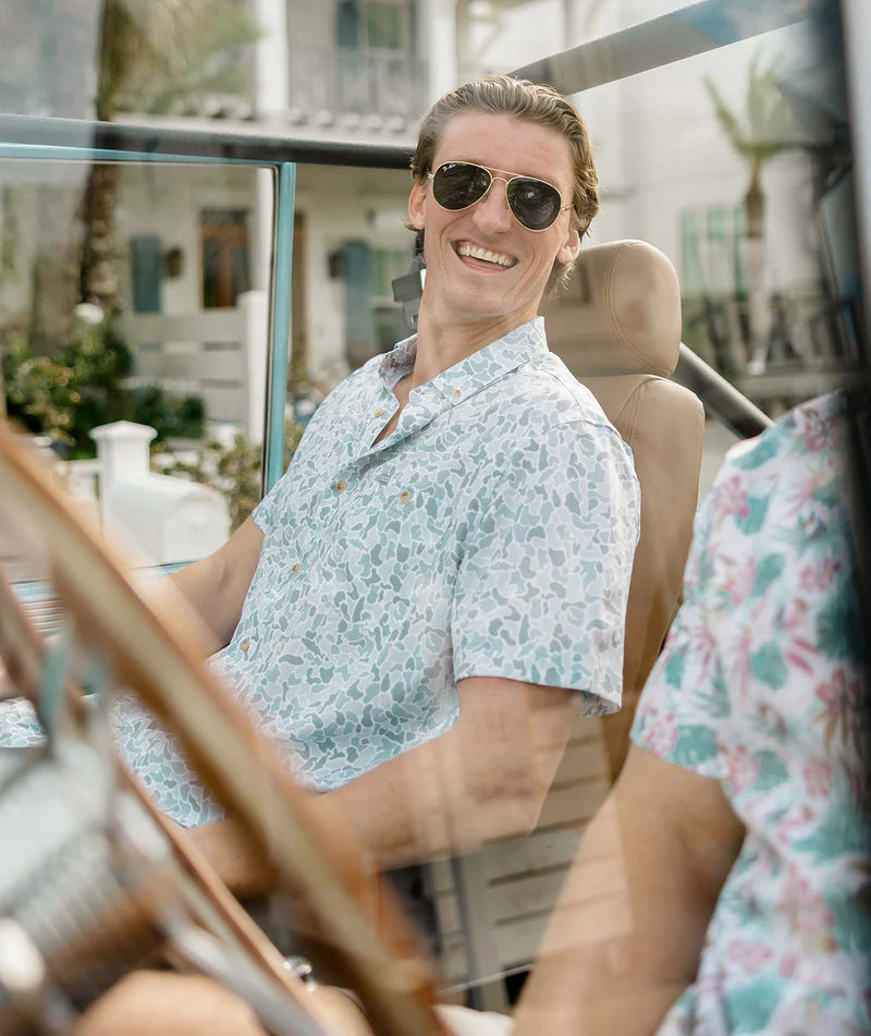 Southern Shirt Company | Hooked On Camo Baja Short Sleeve Shirt