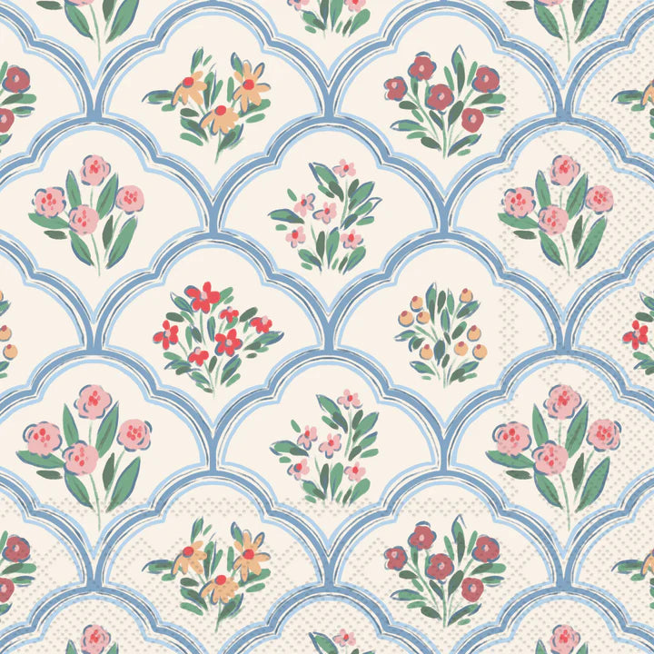Lunch Napkin in Joyful Lattice