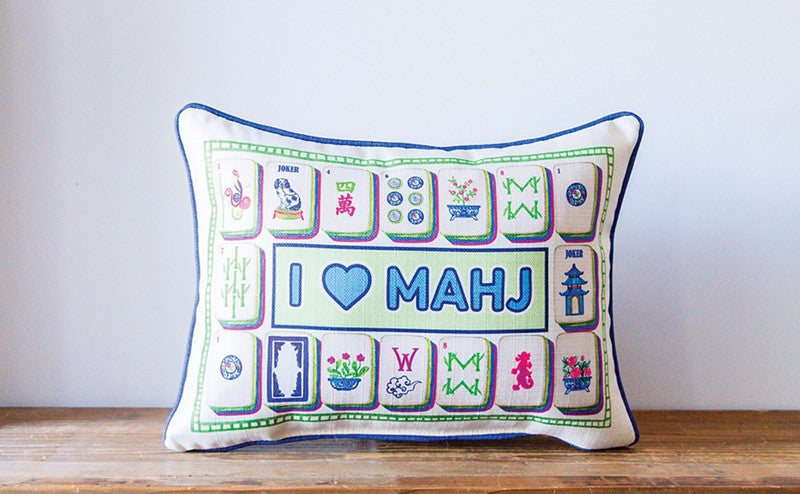 Little Birdie | I Love Mahj Pillow