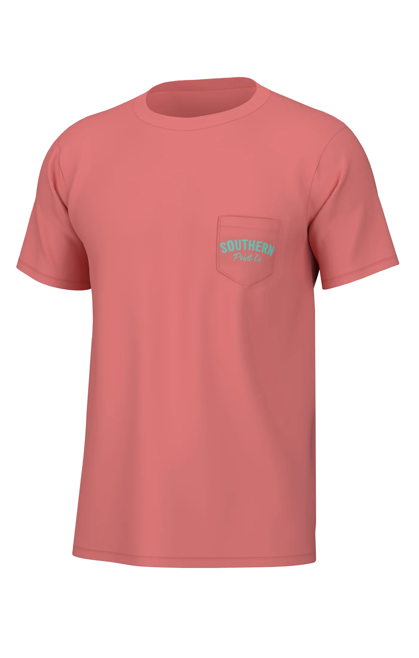 Youth Southern Point Original Dog Logo SS Tee in Cranberry