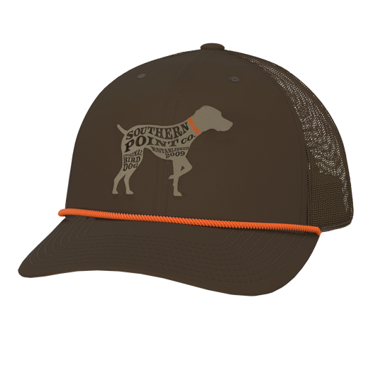 Southern Point Silhouette Pointer Trucker Hat
