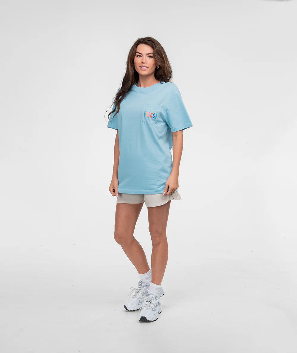 Southern Shirt Company | Pieces of Paradise T-Shirt in Sky Blue