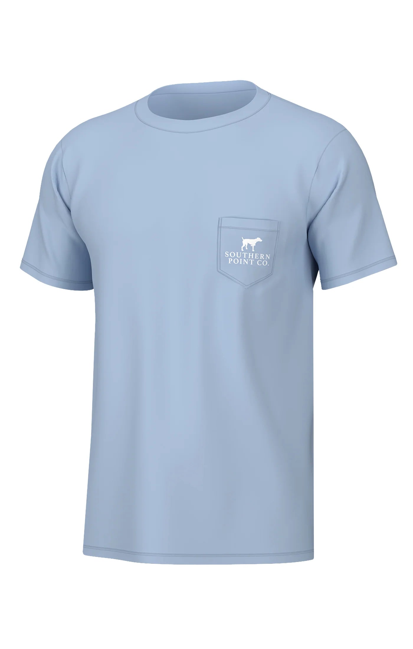 Youth Southern Point Pontoon SS Tee in Blue Sky