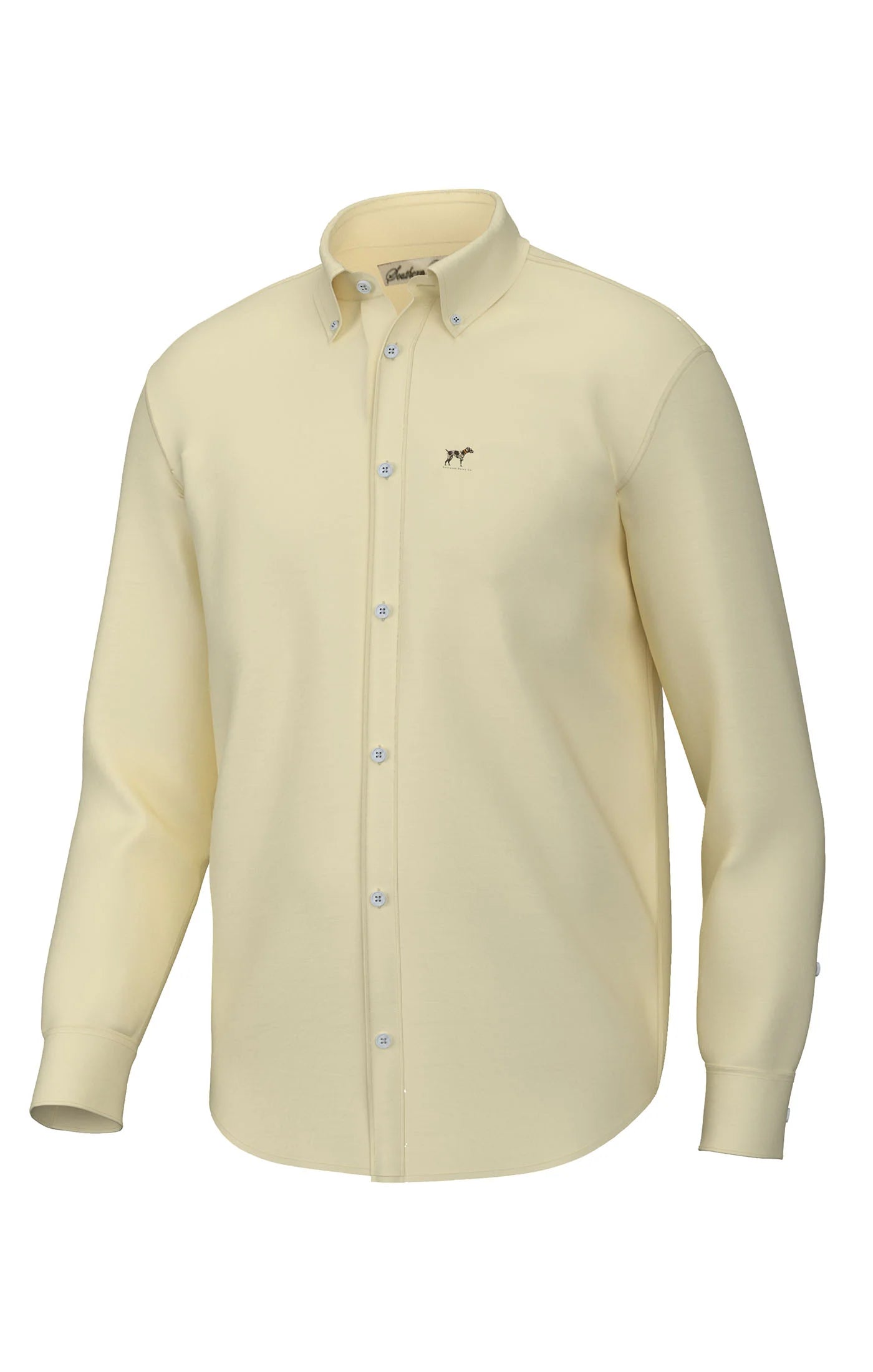 Youth Hadley Classic Long Sleeve Button Down in Sunshine