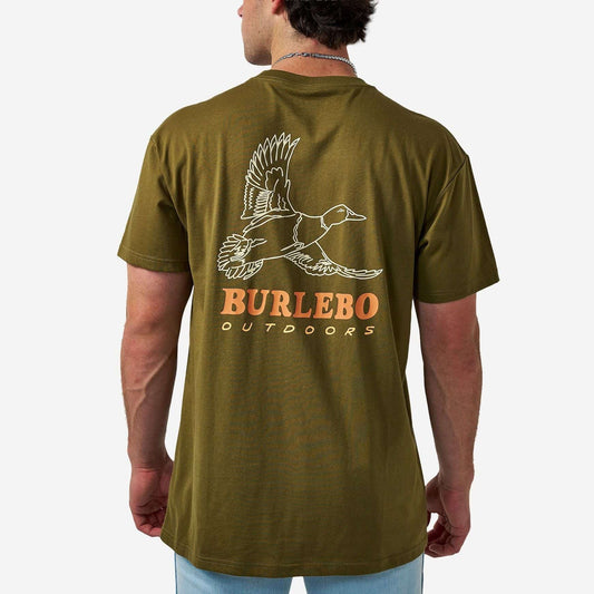 Burlebo | Duck Wild T-Shirt in Hunter Green