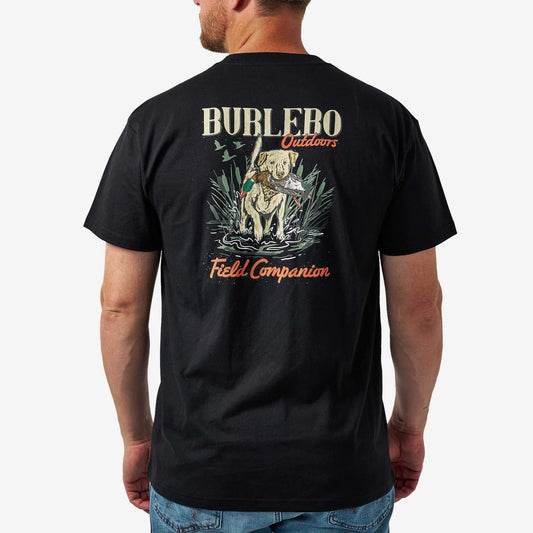 Burlebo | Field Companion T-Shirt in Black