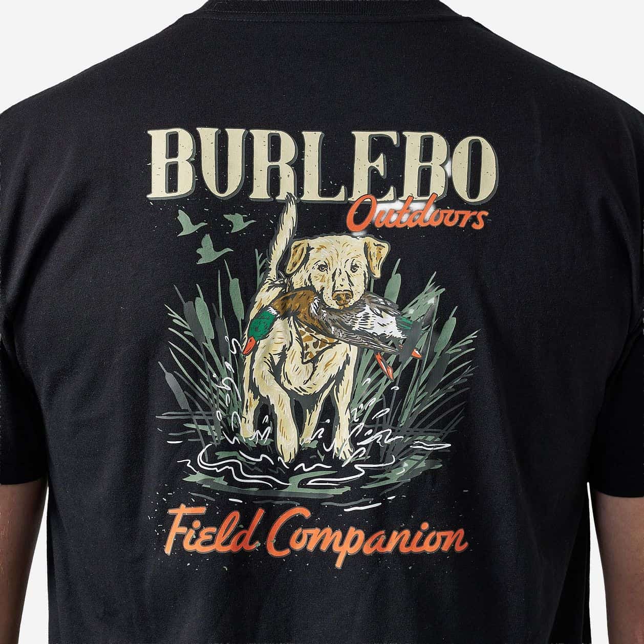 Burlebo | Field Companion T-Shirt in Black