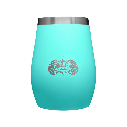 Toadfish | Non-Tipping 10oz Wine Tumbler in Teal
