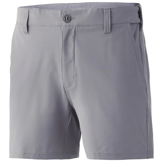 Huk Pursuit Shorts in Overcast Grey