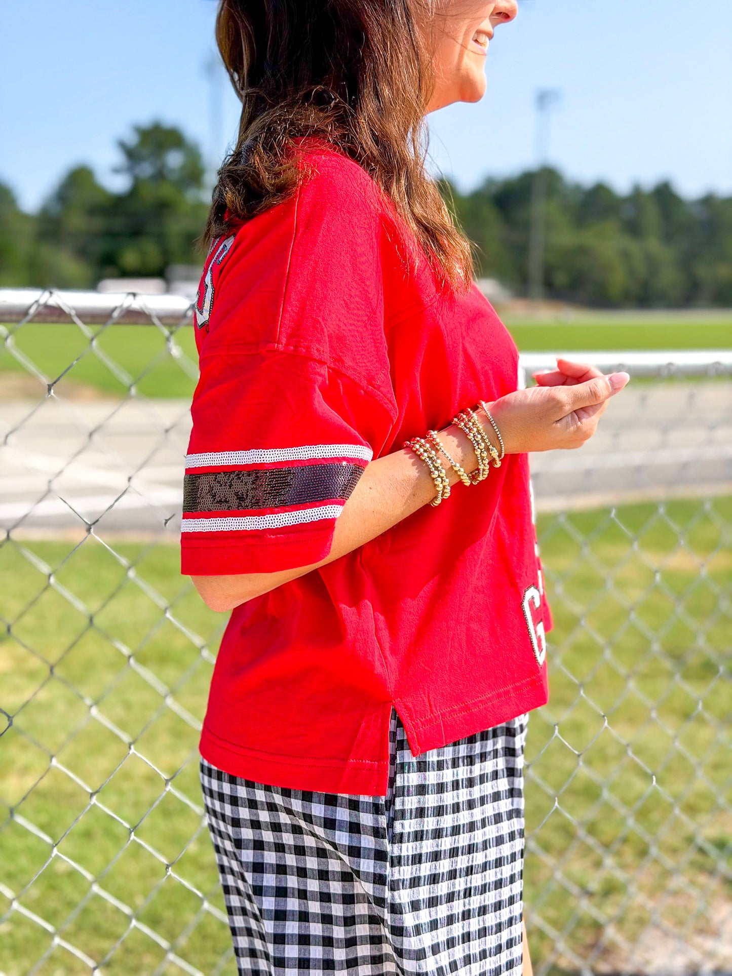 Stewart Simmons | GA Blitz Sequin Jersey Tee