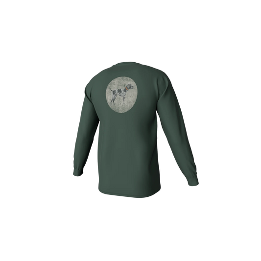 Southern Point Youth Vintage Circle Greyton Long Sleeve Pocket Tee