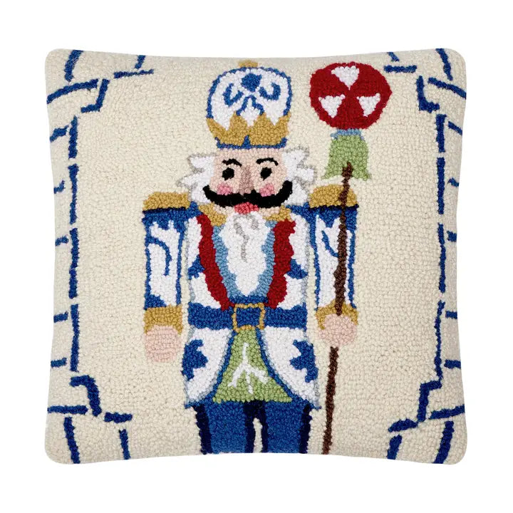 Chinoiserie Nutcracker Hook Pillow