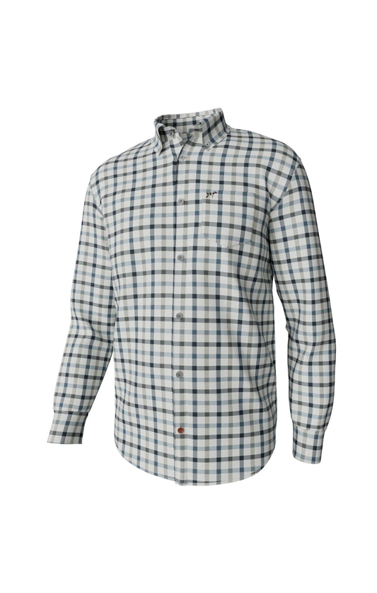 Southern Point Hadley Luxe Long Sleeve Button Down in Mallard