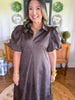 Delaney Textured Midi Dress