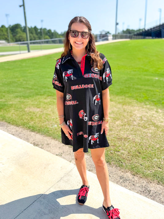 Brianna Cannon | Georgia Logo Patch Dress