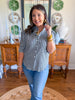 Adrienne | Jodie Top in Black Gingham