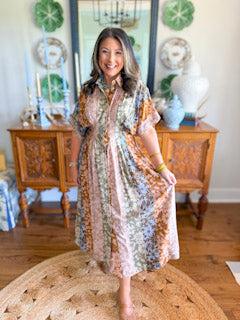 Wildflower Mosaic Dress