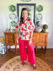 Poppy Ruffle Top