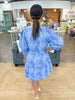 Mary Square Raya Dress | Color Me Sweet Blue