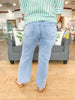 The Joanna High Rise Crop Wide Leg Jeans