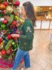 Evergreen Wishes Sweater Top