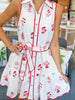 Patriotic Petals Mini Dress