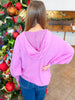 Winter Warmth Sweater in Bright Mauve