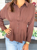 Espresso Charm Top