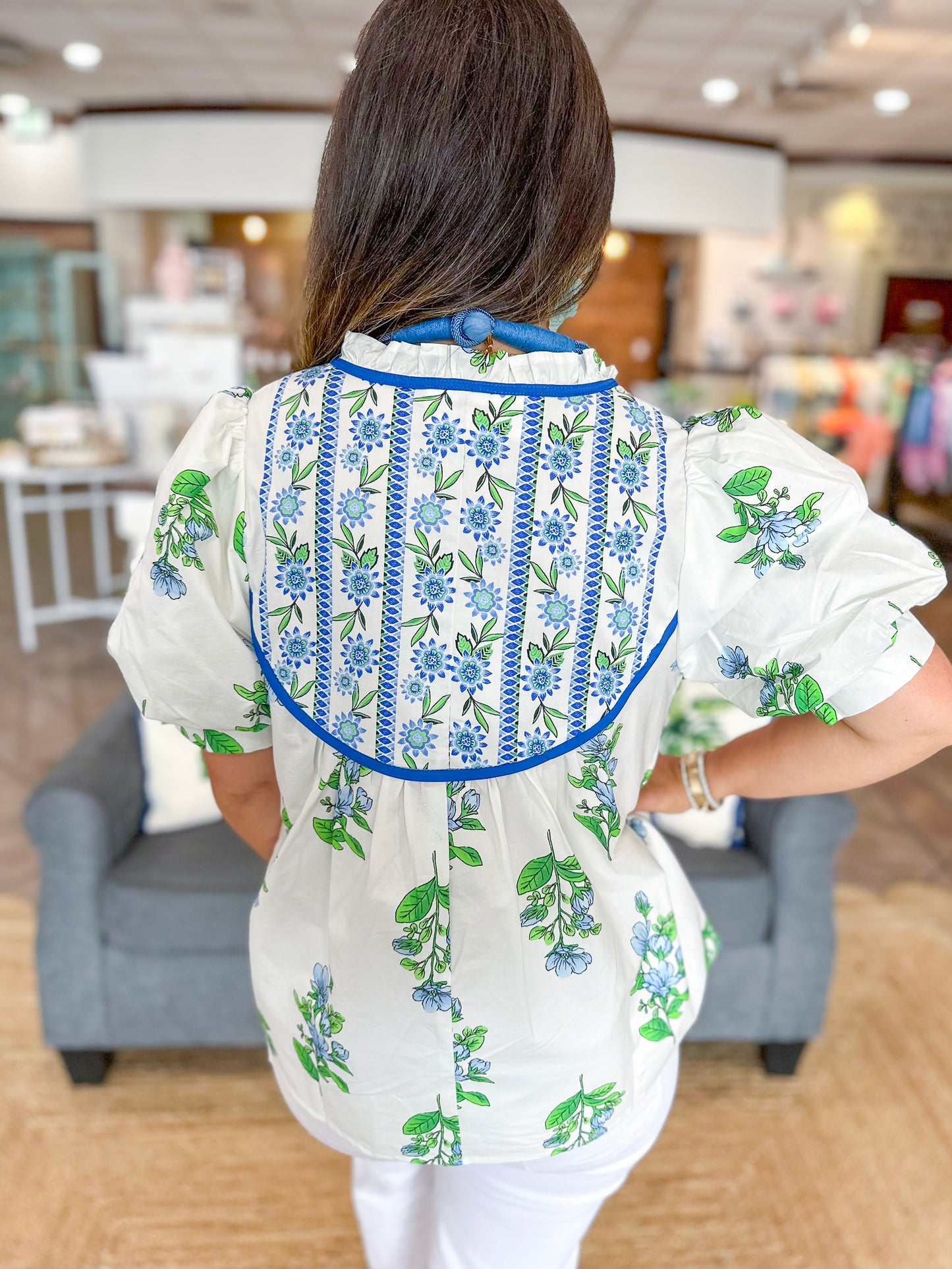 Garden Muse Floral Top