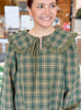 Tartan Season Top in Green