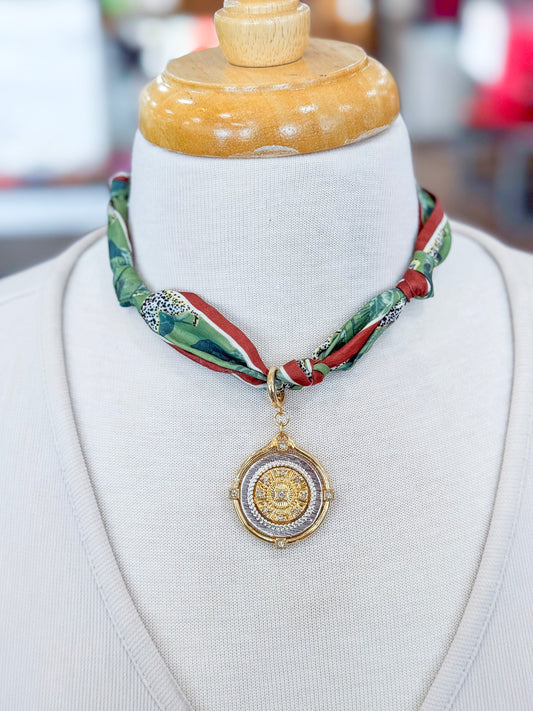 The Safari Scarf Necklace