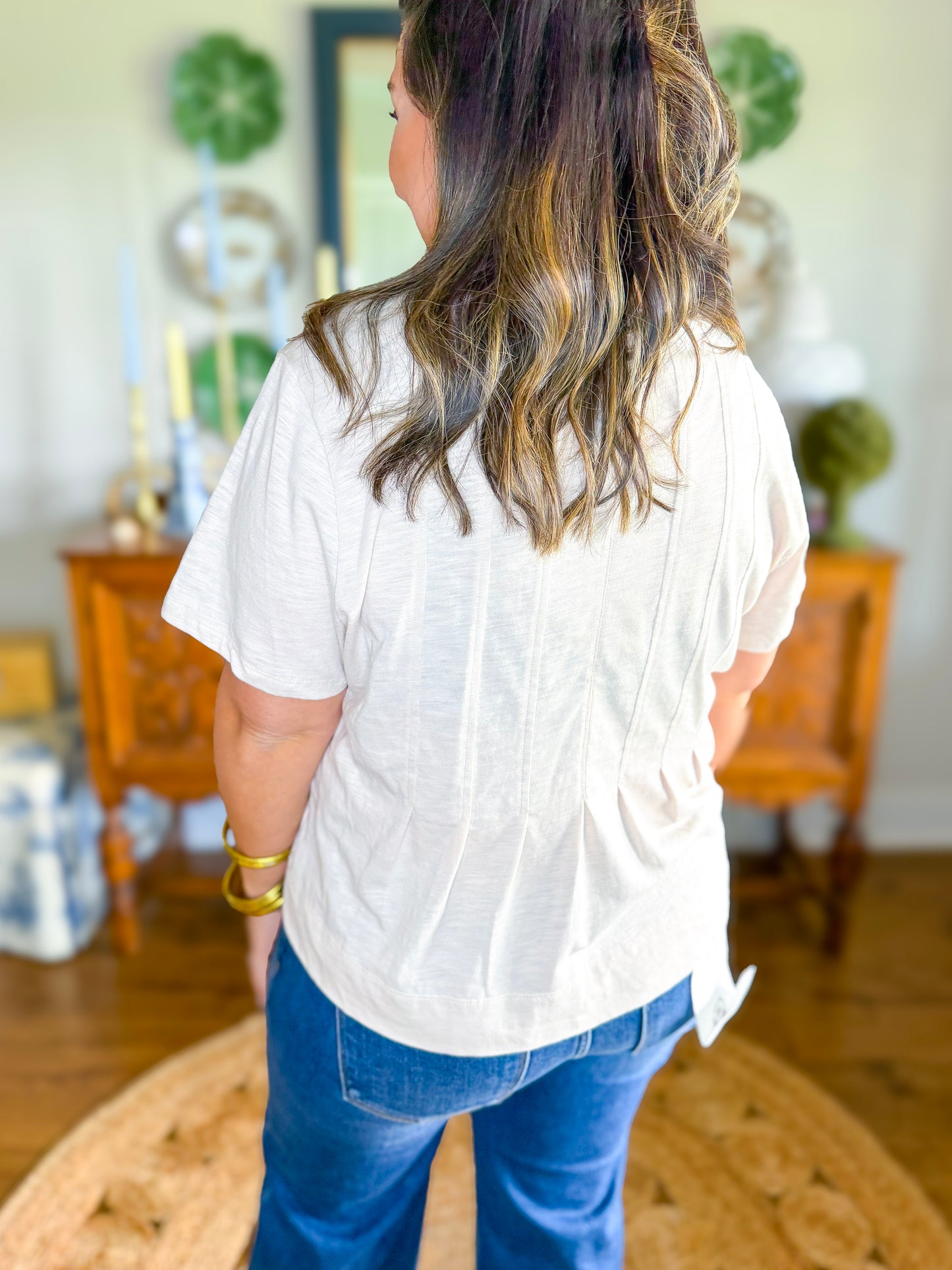 Mary Square | Kimmy Top in Sand