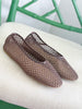 Matisse | Marta Woven Flat in Chocolate
