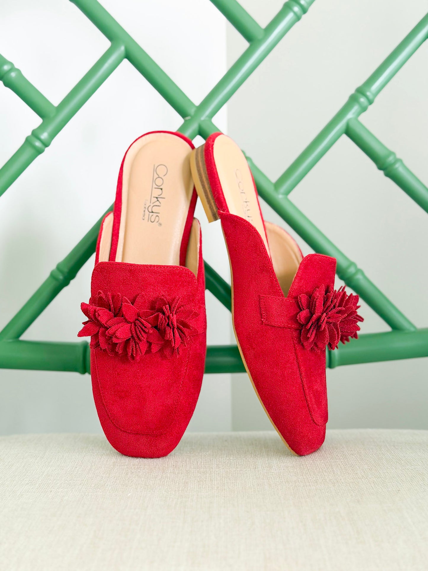 Corkys | Just A Sip Mules in Red