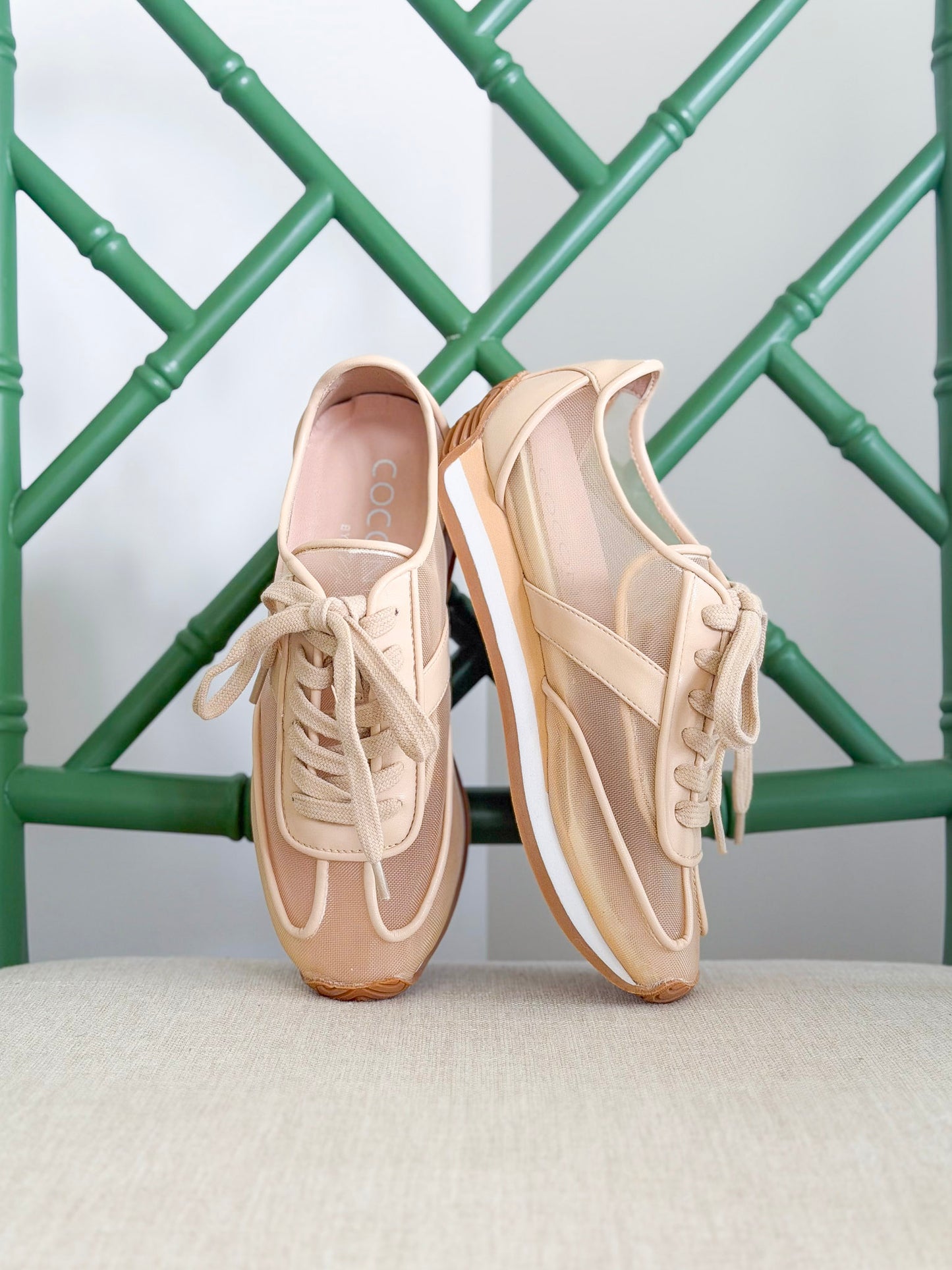 Matisse | Flash Mesh Sneaker in Nude