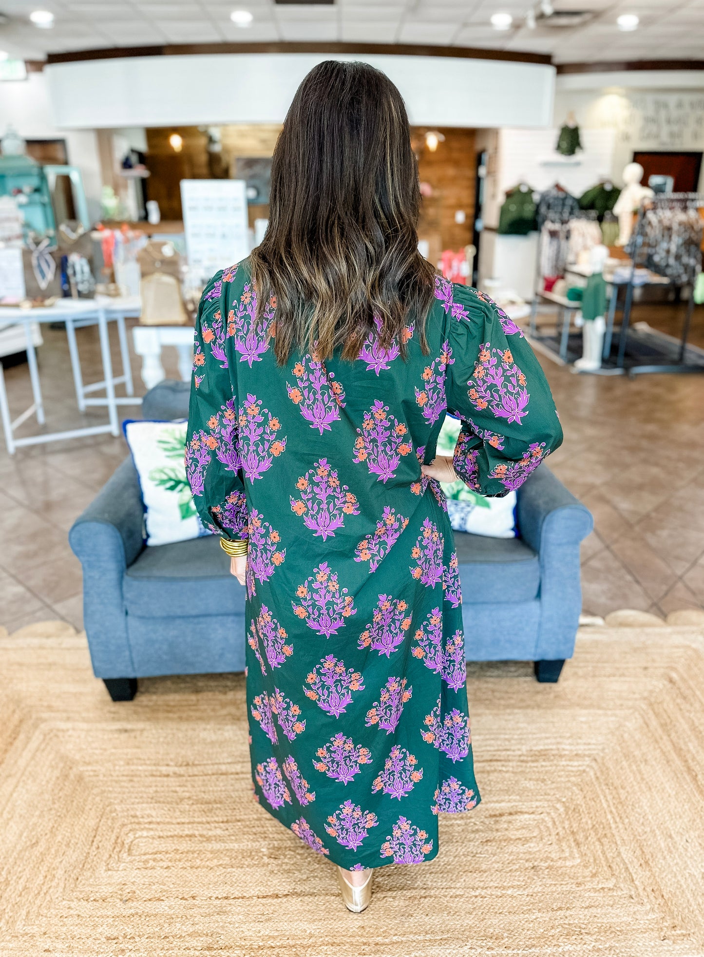 Blissful Blooms Midi Dress