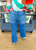 Mica High Rise Cropped Wide Leg Jeans
