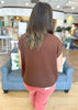 The Everyday Sweater Vest in Brown