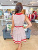 The Crimson Prep Mini Dress