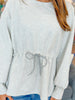 The Jetset Pullover in Heather Grey
