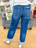 Madeline High Rise Boyfriend Cuffed Jeans