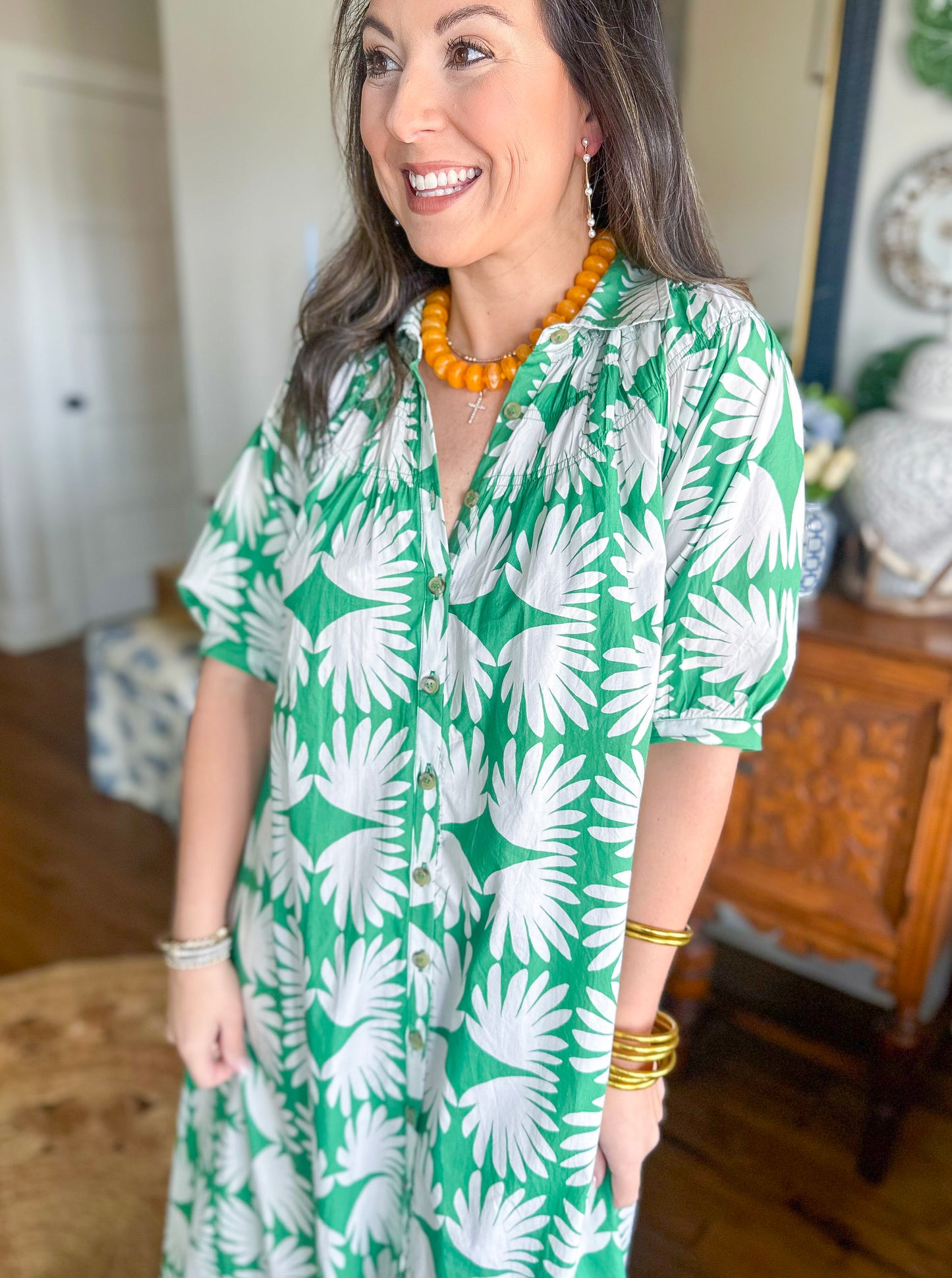 Sunshine Tienda | Viridian Tile Oasis Dress