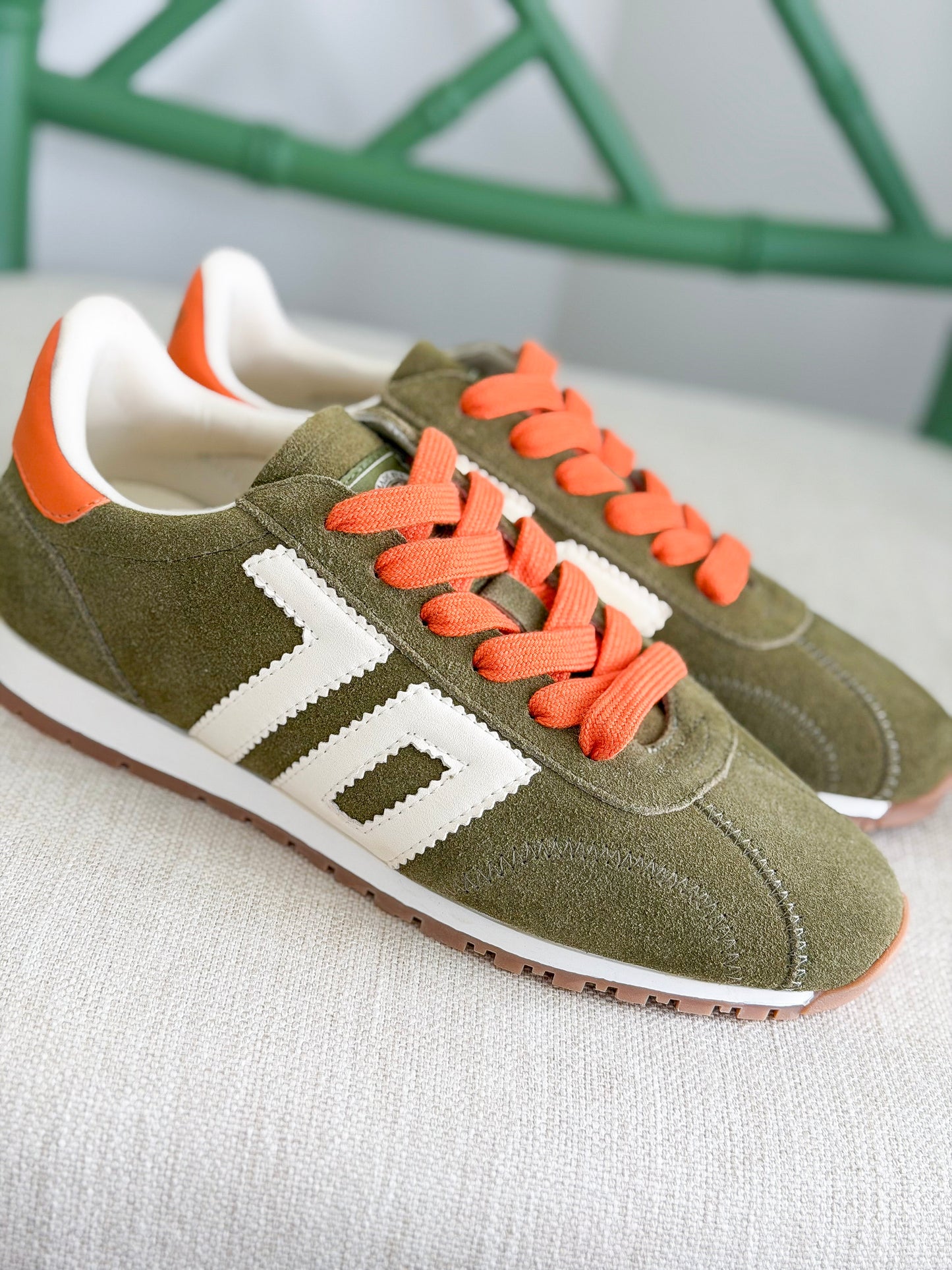 Back 70 | Asian Sneakers in Army Butter