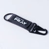 Tap to Pray Tactical Carabiner Keychain - Black