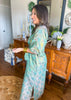 Caryn Lawn | Coco Jacquard Lime