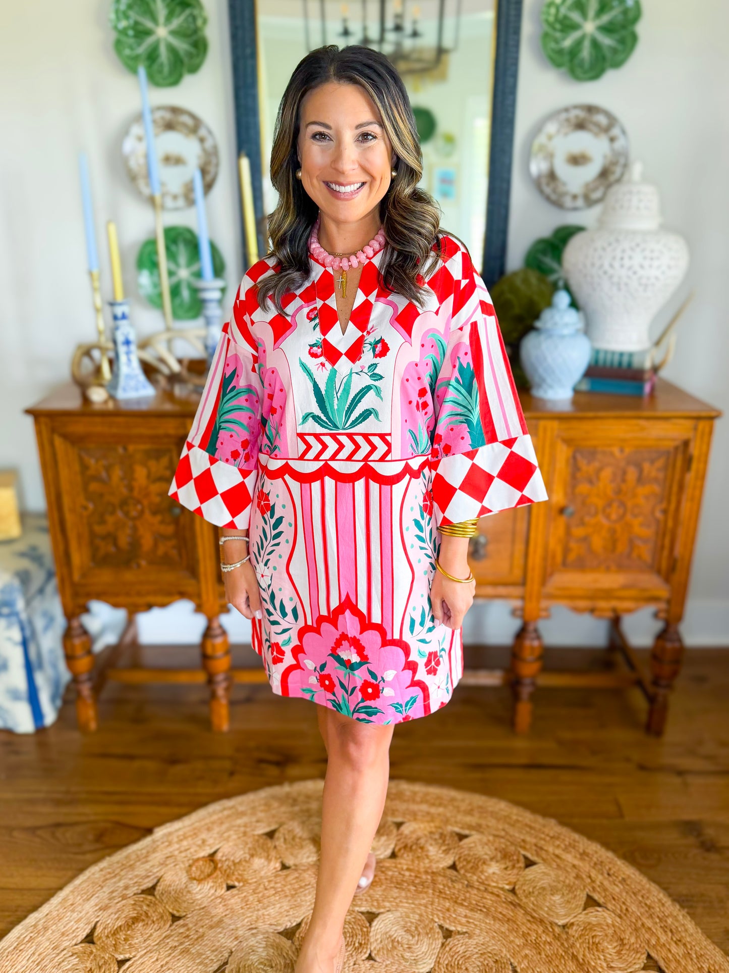 Crosby | Alice Tunic Dress in Palladio