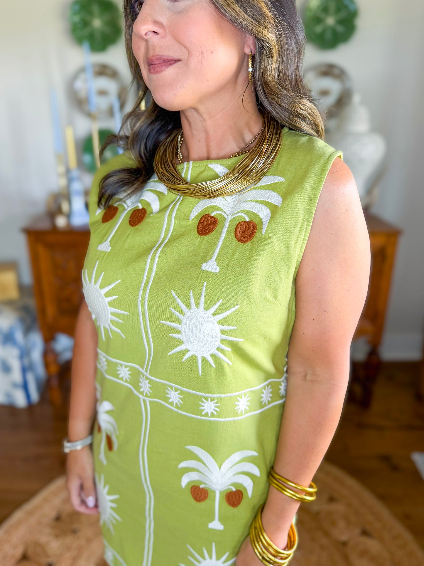 Victoria Dunn Mia Dress in Ember Trace