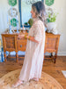 Weekend in Capri Midi Dress in Taupe